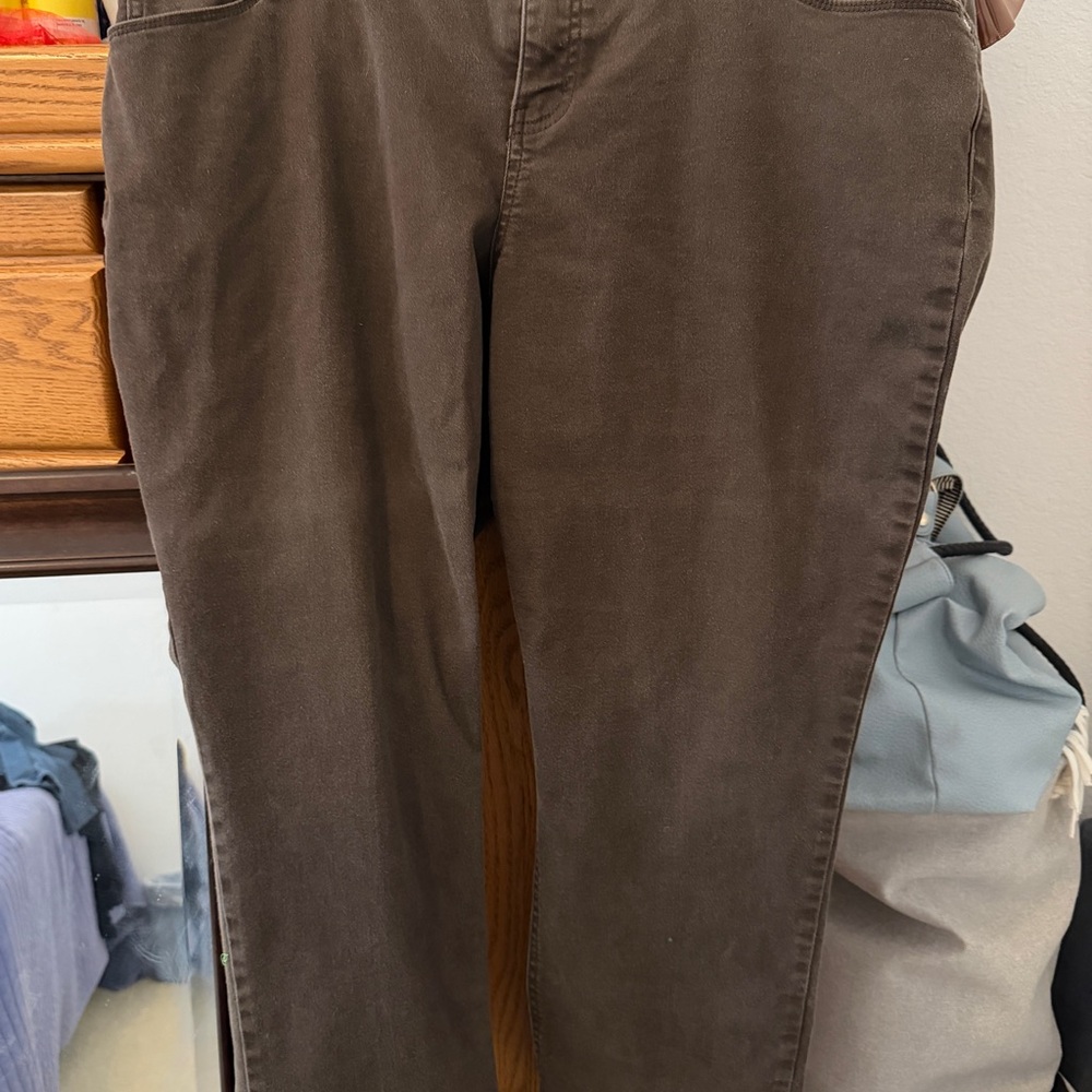 Westbound Women's Straight Leg Jeans - Brown (60)